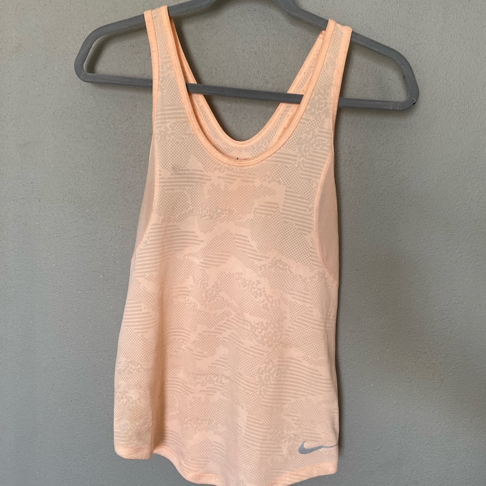 Coral Nike Racerback Tanktop